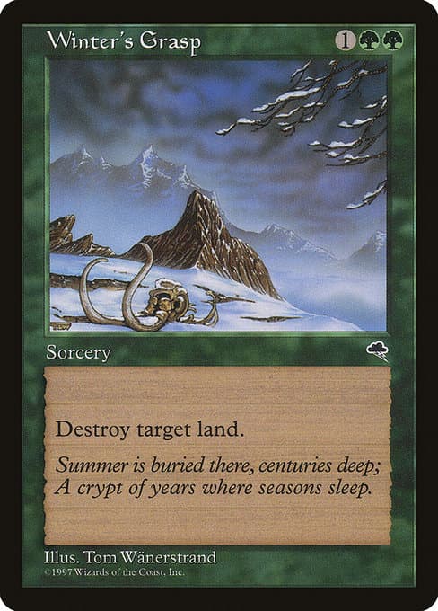 Winter's Grasp from Tempest (Uncommon)