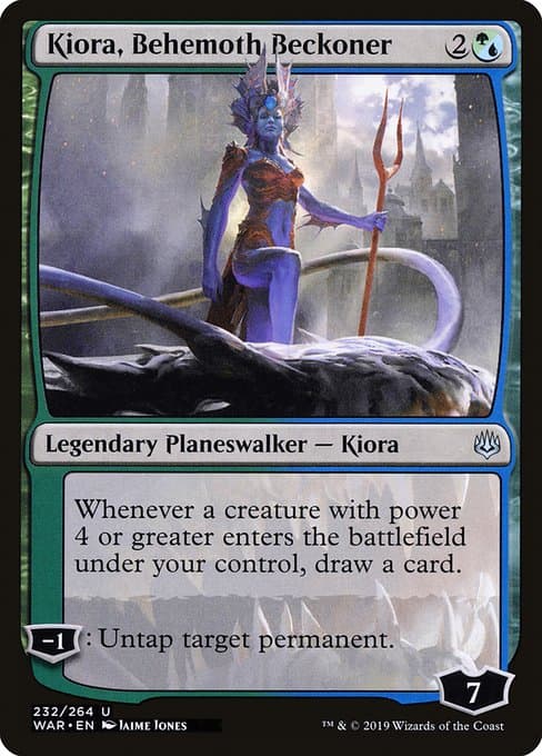 Kiora, Behemoth Beckoner (Uncommon)