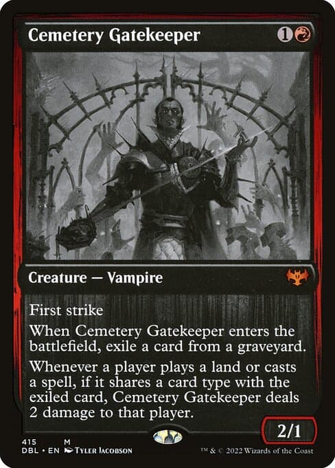 Cemetery Gatekeeper from Innistrad: Double Feature (Mythic)
