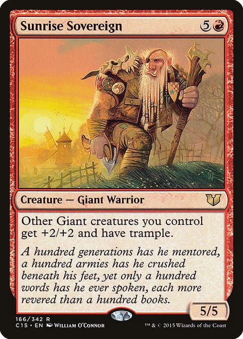 Sunrise Sovereign from Commander 2015 (Rare)