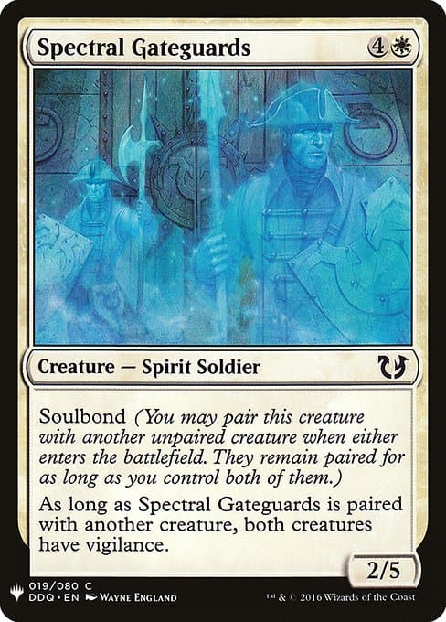 Spectral Gateguards from The List (Common)