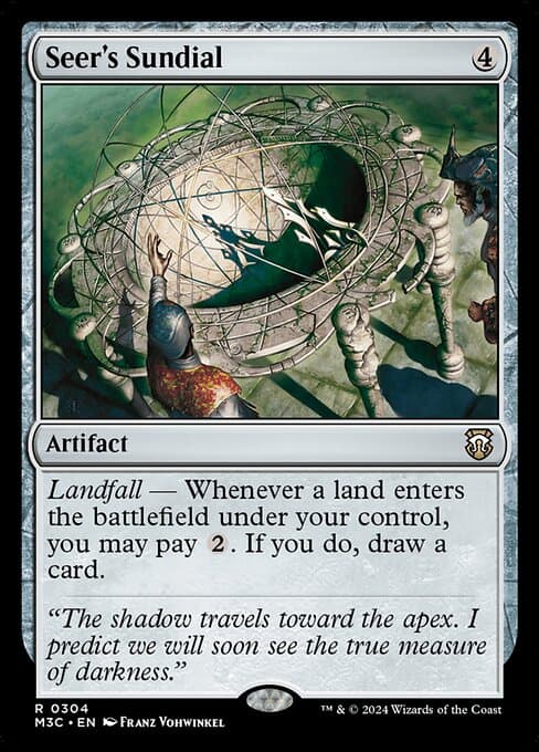 Seer's Sundial from Modern Horizons 3 Commander (Rare)