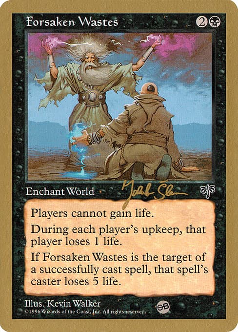 Forsaken Wastes from World Championship Decks 1997 (Rare)