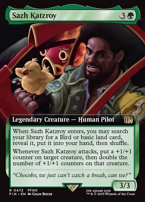 Sazh Katzroy from Final Fantasy (Rare)