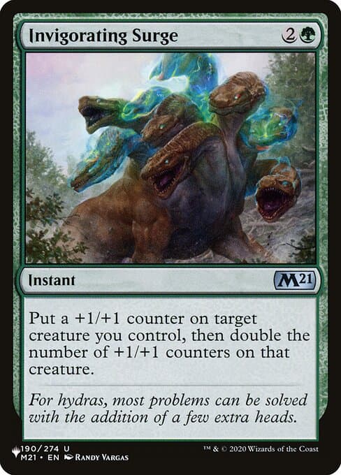 Invigorating Surge from The List (Uncommon)