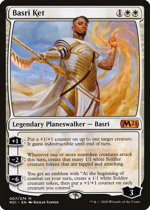 Basri Ket from Core Set 2021 (Mythic)