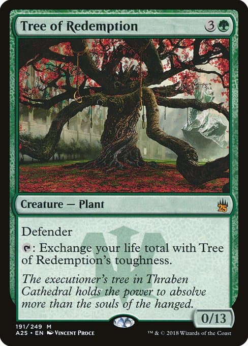 Tree of Redemption from Masters 25 (Mythic)