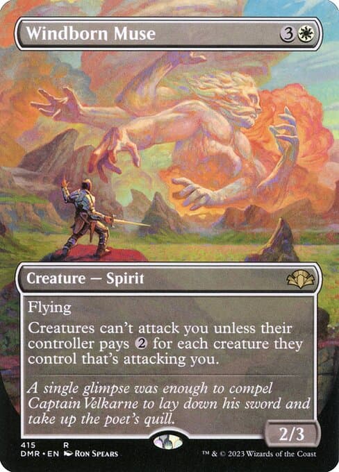 Windborn Muse from Dominaria Remastered (Rare)