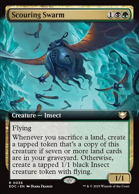 Scouring Swarm from Edge of Eternities Commander (Rare)