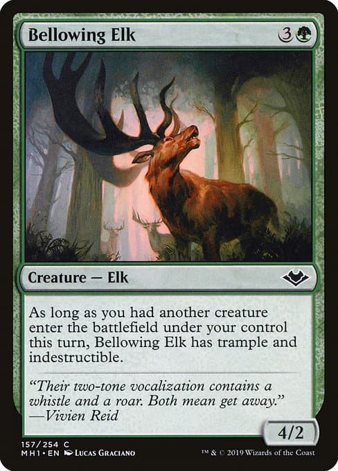 Bellowing Elk from Modern Horizons (Common)