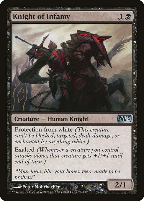 Knight of Infamy (Uncommon)