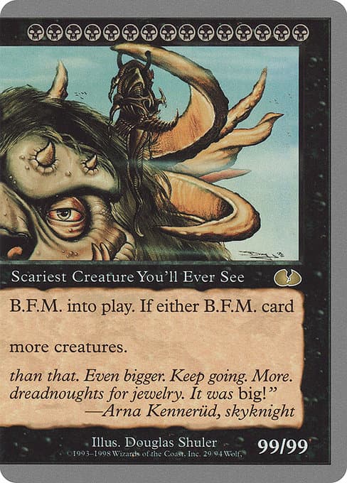 B.F.M. (Big Furry Monster) (Rare)