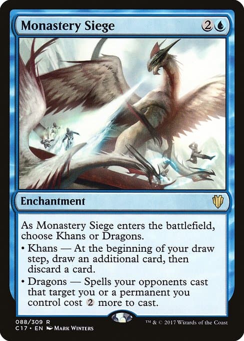 Monastery Siege from Commander 2017 (Rare)