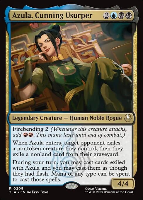 Azula, Cunning Usurper (Rare)