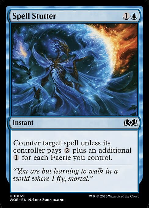 Spell Stutter from Wilds of Eldraine (Common)