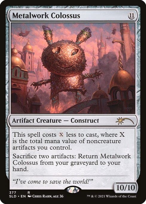 Metalwork Colossus from Secret Lair Drop (Rare)