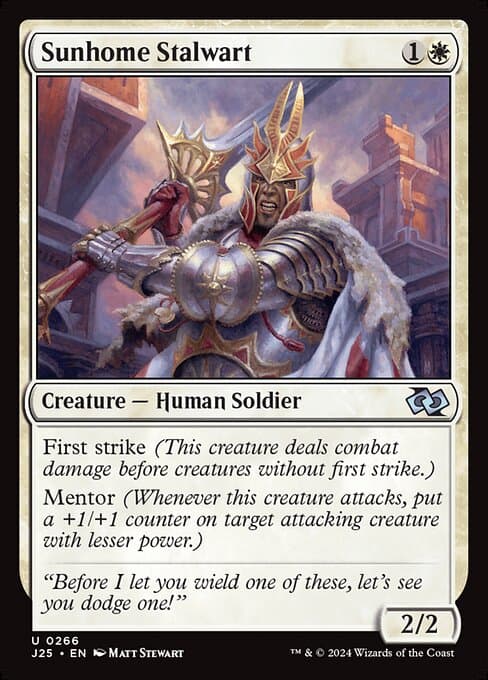 Sunhome Stalwart (Uncommon)