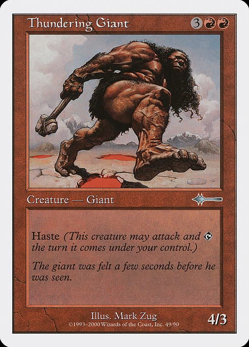 Thundering Giant (Uncommon)