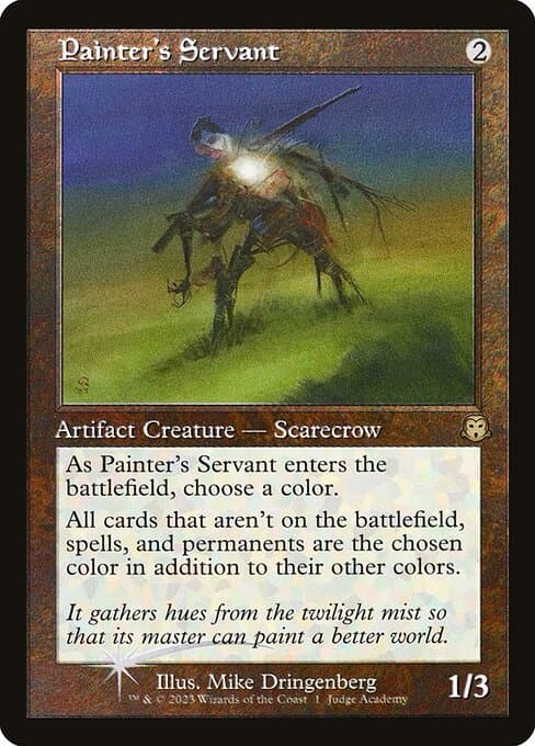Painter's Servant from Judge Gift Cards 2023 (Rare)