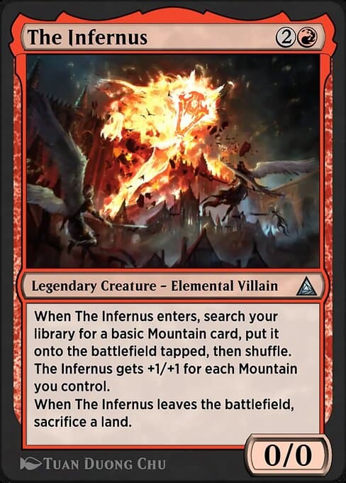 Molten Man, Inferno Incarnate from Through the Omenpaths (Uncommon)