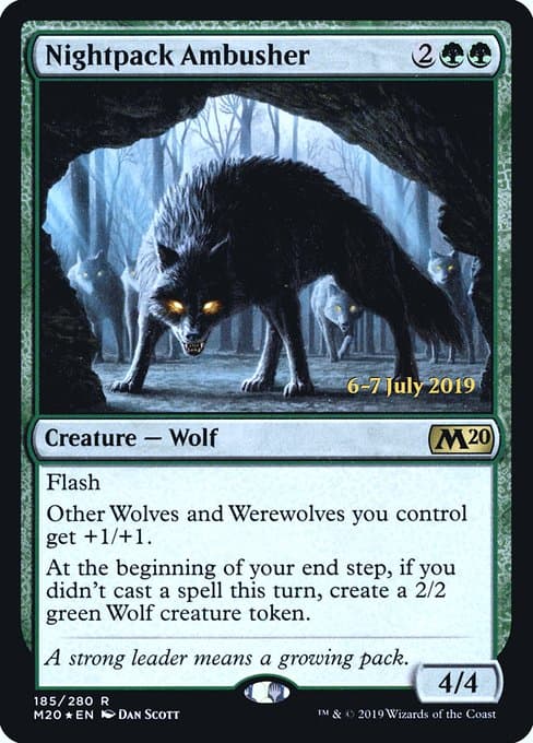 Nightpack Ambusher from Core Set 2020 Promos (Rare)