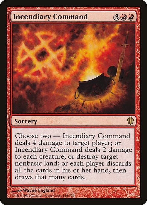 Incendiary Command (Rare)