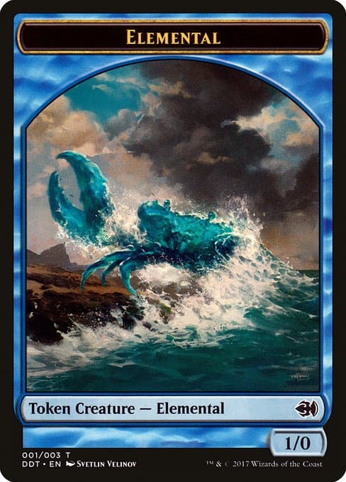 Elemental from Duel Decks: Merfolk vs. Goblins Tokens (Common)