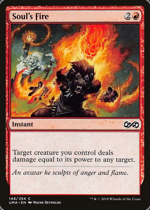 Soul's Fire from Ultimate Masters (Common)