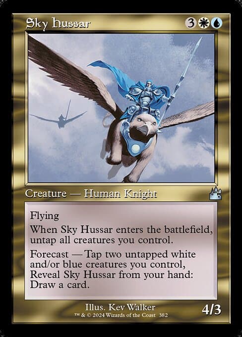 Sky Hussar from Ravnica Remastered (Uncommon)