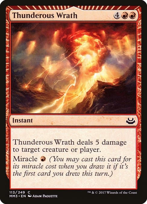 Thunderous Wrath (Common)