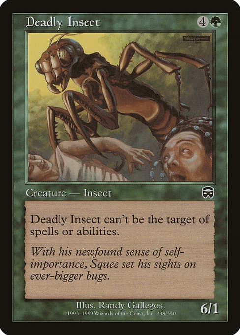 Deadly Insect from Mercadian Masques (Common)
