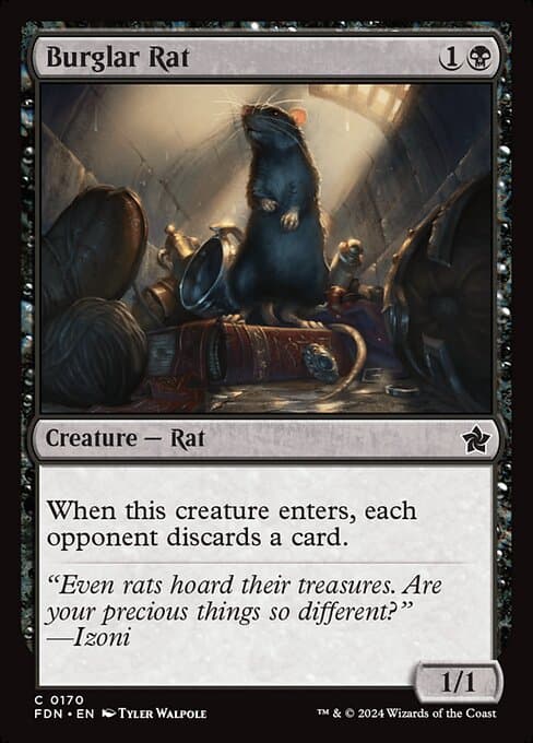 Burglar Rat from Foundations (Common)