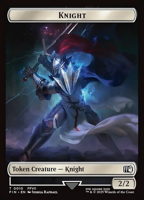 Knight from Final Fantasy Tokens (Common)