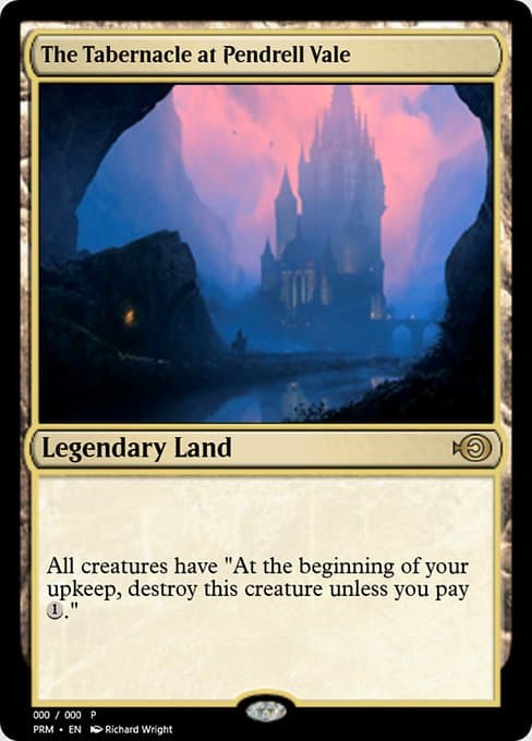The Tabernacle at Pendrell Vale from Magic Online Promos (Rare)
