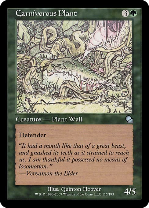 Carnivorous Plant from Masters Edition (Uncommon)