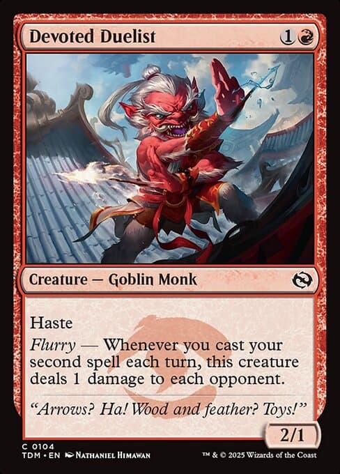 Devoted Duelist from Tarkir: Dragonstorm (Common)