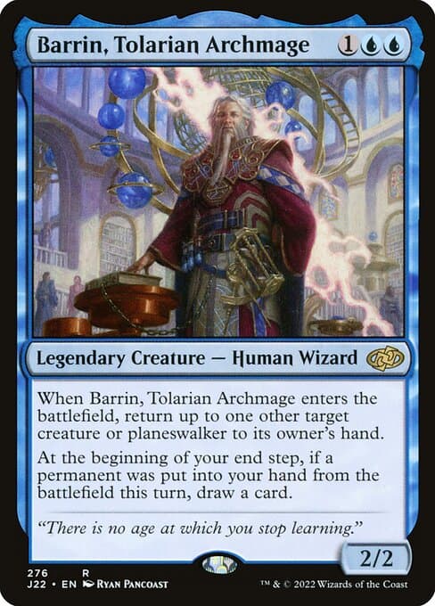 Barrin, Tolarian Archmage (Rare)