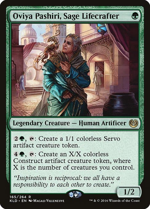 Oviya Pashiri, Sage Lifecrafter from Kaladesh (Rare)