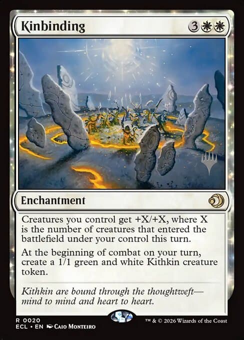 Kinbinding from Lorwyn Eclipsed Promos (Rare)
