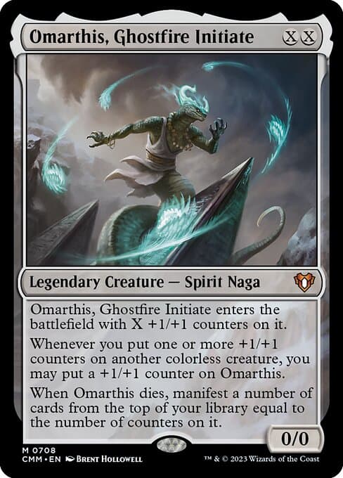 Omarthis, Ghostfire Initiate from Commander Masters (Mythic)