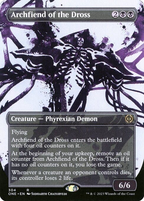 Archfiend of the Dross from Phyrexia: All Will Be One (Rare)