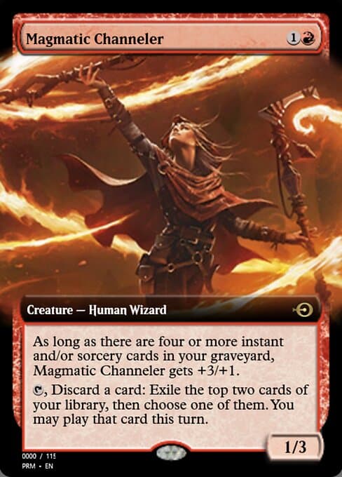 Magmatic Channeler from Magic Online Promos (Rare)