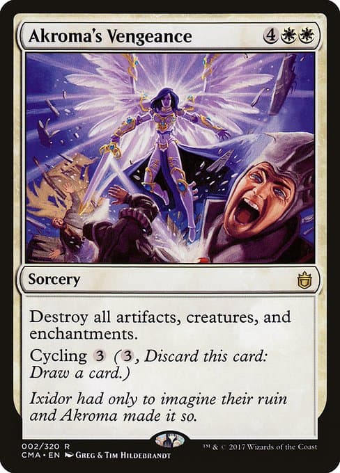 Akroma's Vengeance from Commander Anthology (Rare)