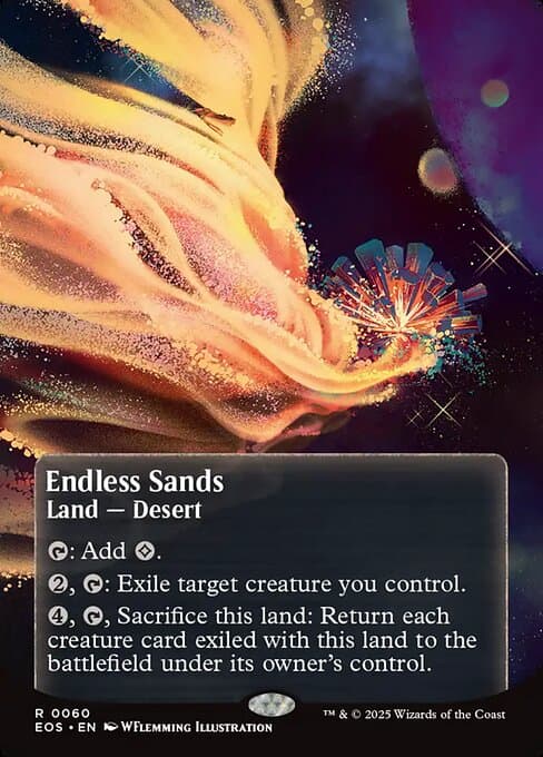 Endless Sands from Edge of Eternities: Stellar Sights (Rare)