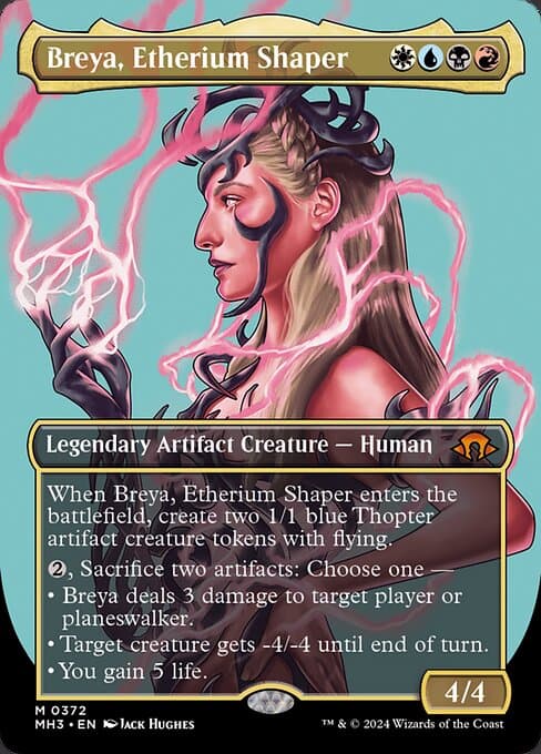 Breya, Etherium Shaper from Modern Horizons 3 (Mythic)