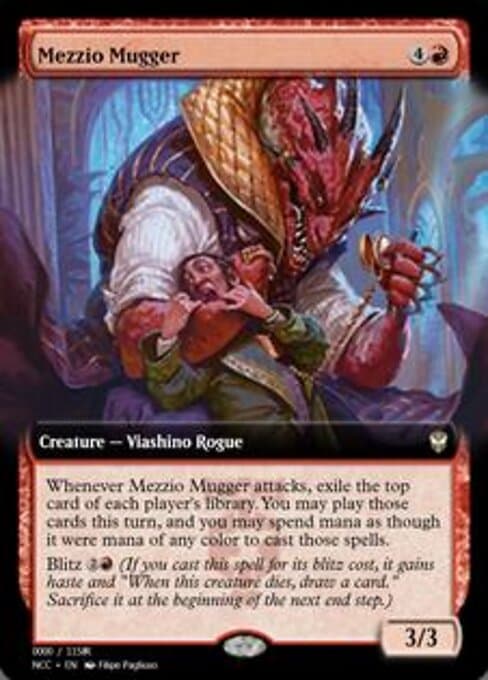 Mezzio Mugger from Magic Online Promos (Rare)