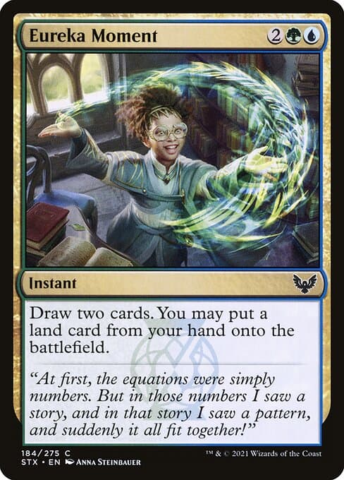 Eureka Moment from Strixhaven: School of Mages (Common)