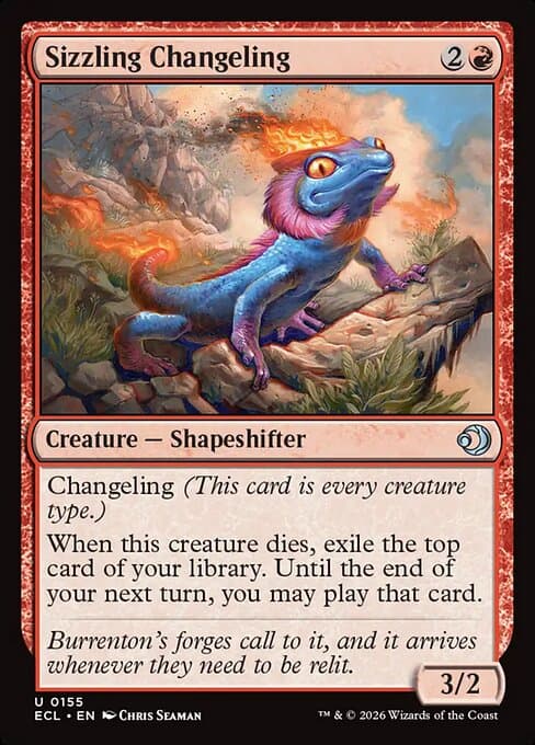 Sizzling Changeling (Uncommon)