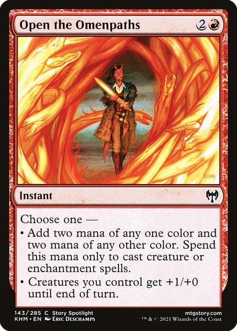 Open the Omenpaths from Kaldheim (Common)