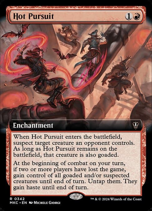 Hot Pursuit from Murders at Karlov Manor Commander (Rare)